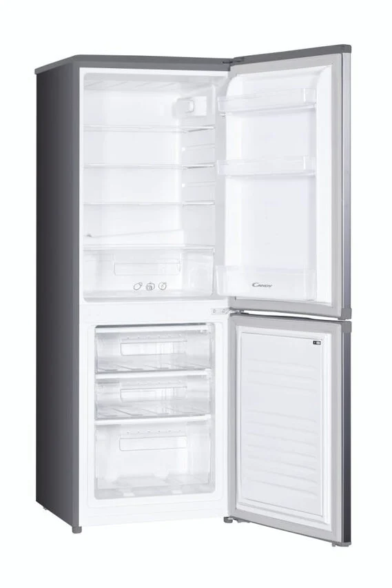 Candy CHCS 514EX frigorifero con congelatore Libera installazione 207 L E Stainless steel