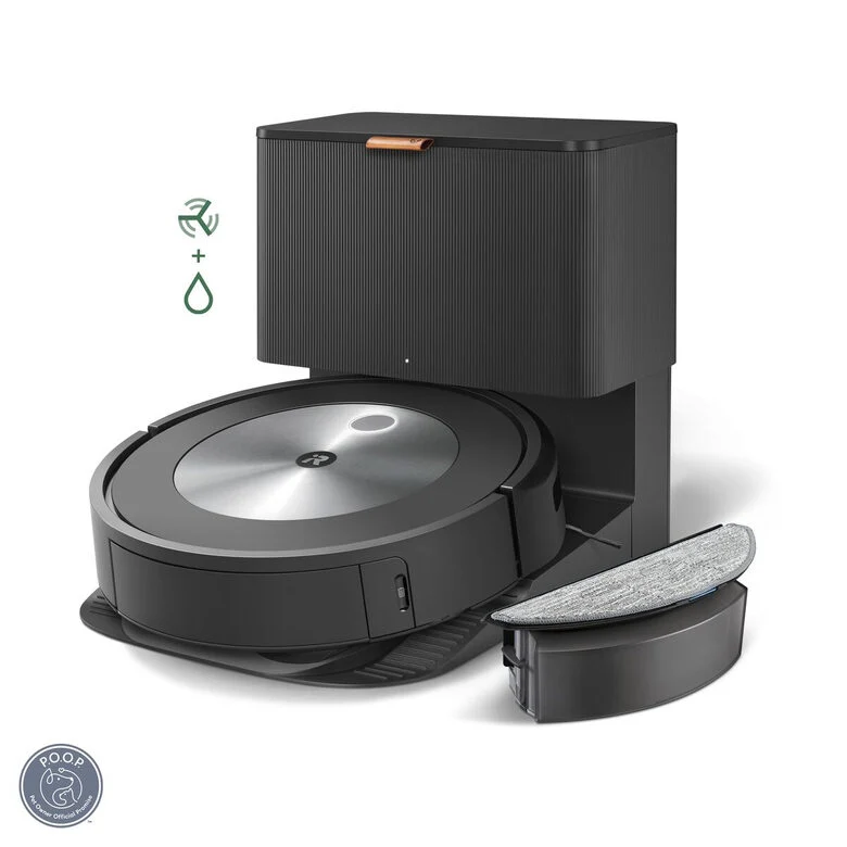iRobot Roomba Combo j5 Aspirapolvere Robot Sacchetto per la polvere Nero