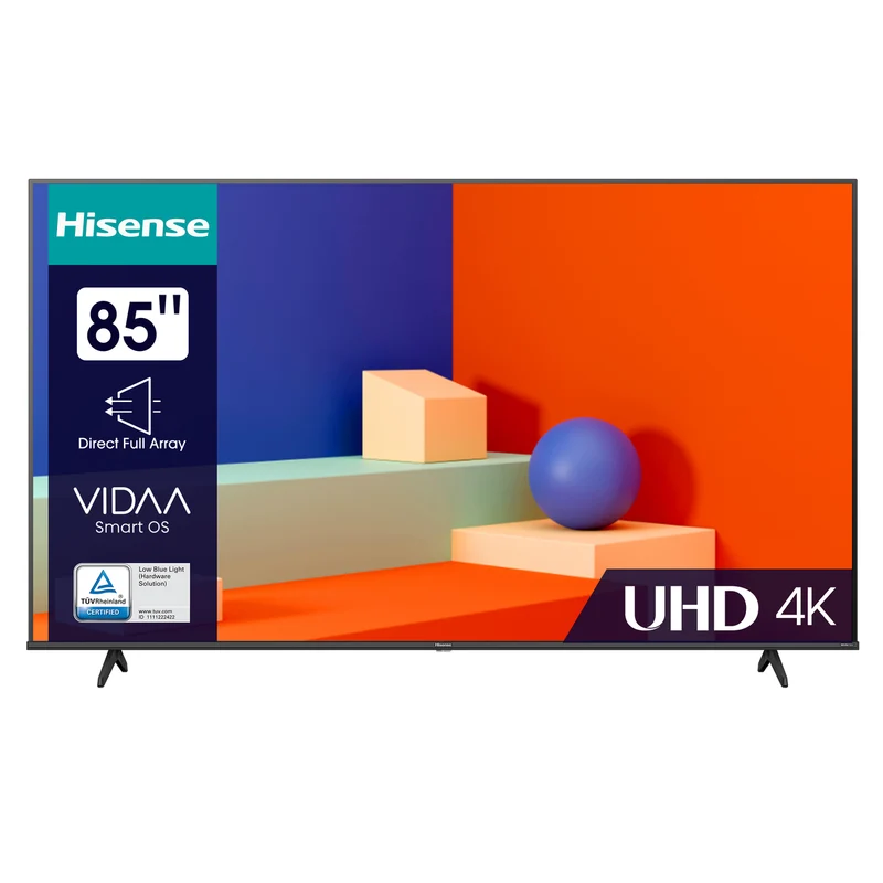 Hisense 85A69K Televisione Smart TV 85 Pollici Led 4K Uhd