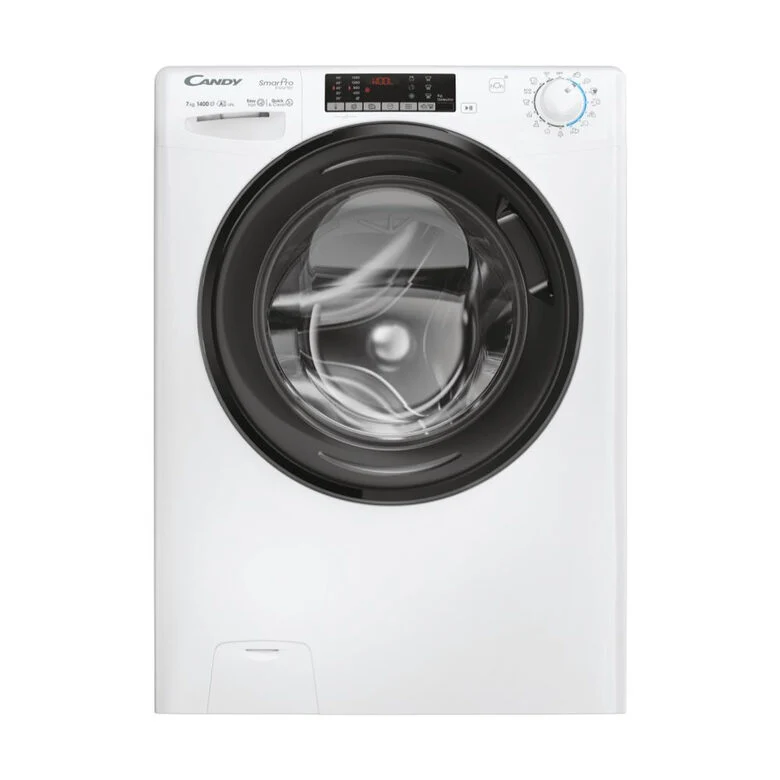 Candy CSO4474TWMB6/1-S Lavatrice A Libera Installazione 7 Kg, 1400 Giri, Smart Pro Inverter, Snap&Wash, Quick&Clean, Classe A, Bianco
