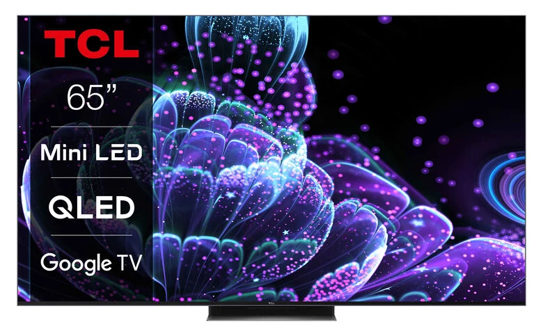 TCL Serie C83 Mini LED 65" 65C835 audio Onkyo 2.1 Google TV