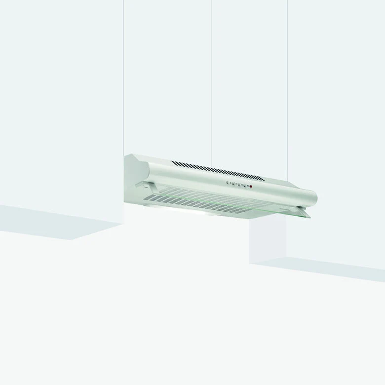 Glem Gas GHC931WH cappa aspirante a Incasso Bianco 235 m³/h C