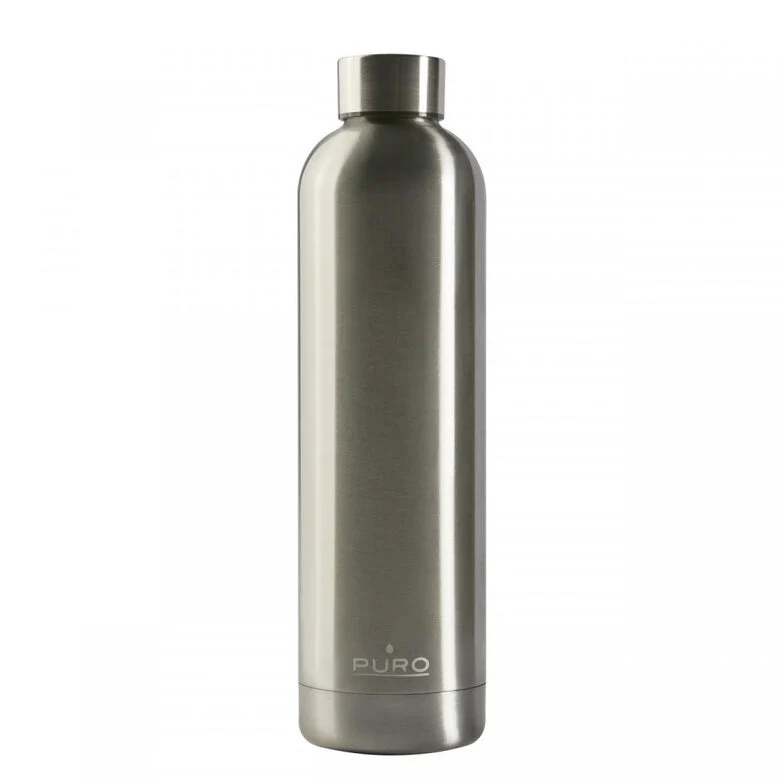 PURO Hot&Cold Glossy Uso quotidiano 1000 ml Acciaio inossidabile