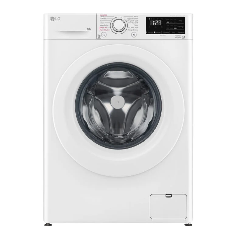 LG F4WV309S3AA Lavatrice 9kg AI DD™, Classe A/A/A, 1400 giri, Lavaggio a vapore