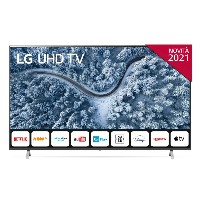 LG 75UP76706LB 75" Smart TV 4K Ultra HD Wi-Fi Processore Quad Core 4K AI Sound