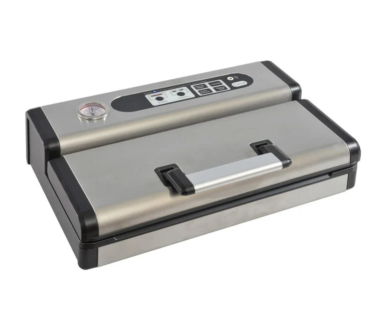 Reber 9720 N V-PRO macchina per sottovuoto -900 mbar Nero, Acciaio inossidabile