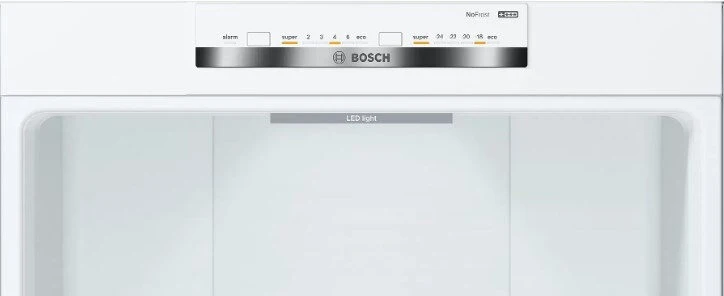 Bosch Serie 4 KGN39VLEB frigorifero con congelatore Libera installazione 368 L E Acciaio inossidabile