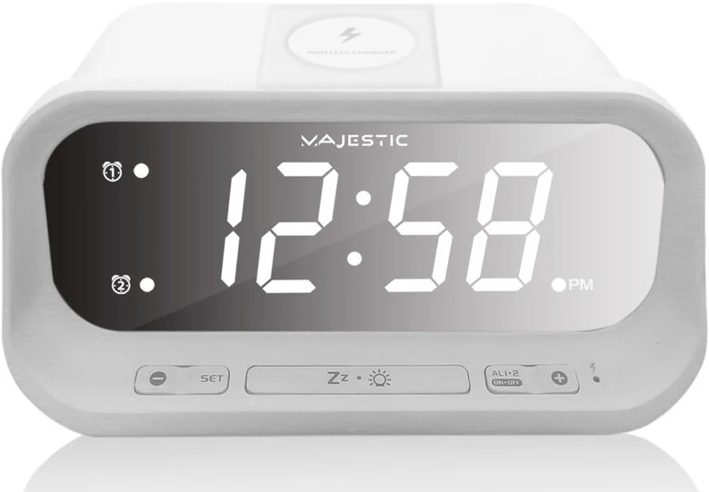 New Majestic SVE-236WI Sveglia digitale Bianco