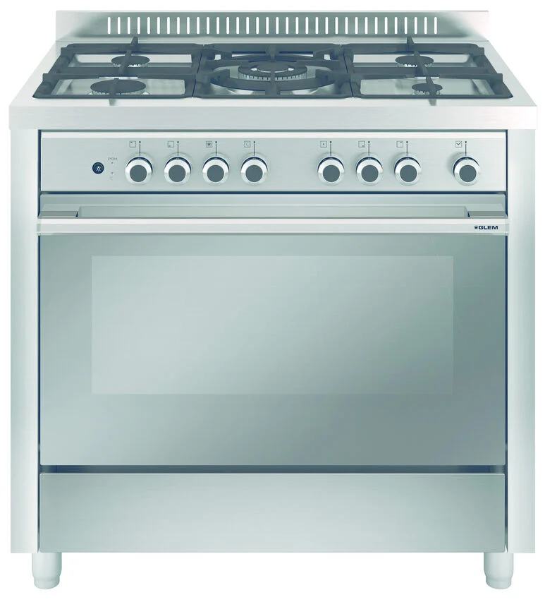 Glem Gas Matrix M965MI Cucina Acciaio inossidabile A