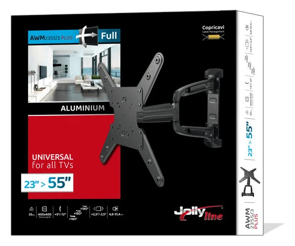 G.B.S. Elettronica AWM-2355/3 PLUS 139,7 cm (55") Nero