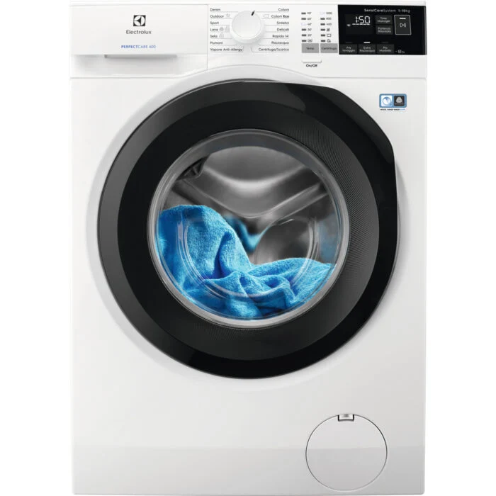 Electrolux EW6F412B lavatrice Caricamento frontale 10 kg 1200 Giri/min D Bianco