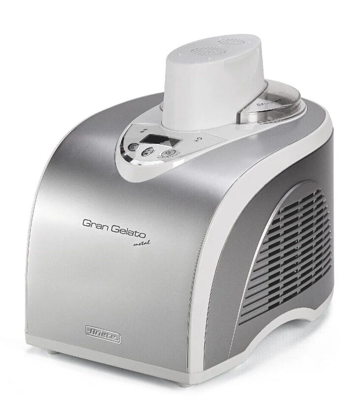 Ariete 0693 Gelatiera compressore 135 W Argento, Bianco