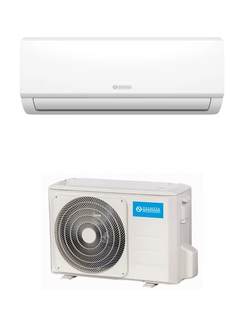 Olimpia Splendid Aryal S1E Condizionatore Fisso, Inverter, Wi-fi, 18000 Btu, Unità Interna E Esterna, Bianco