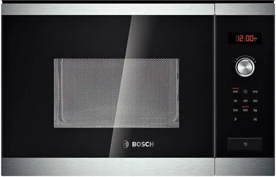 Bosch HMT84M654 Forno a Microonde Da Incasso 25 L 900 W Nero, Argento