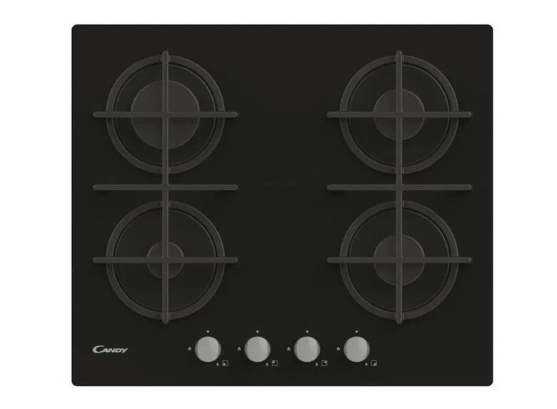 Candy CVG6B Nero Da incasso 59 cm Gas 4 Fornello(i)