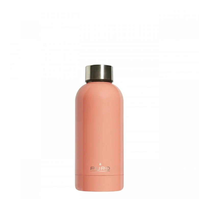 PURO Hot&Cold Glossy Uso quotidiano 350 ml Acciaio inossidabile Corallo