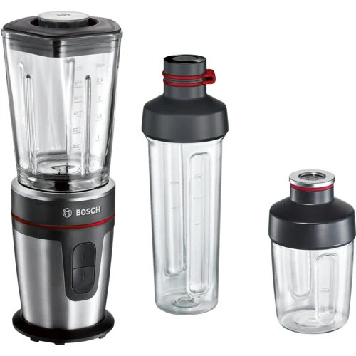 Bosch MMBM7G3M frullatore 0,6 L Frullatore da tavolo 350 W Nero, Cromo
