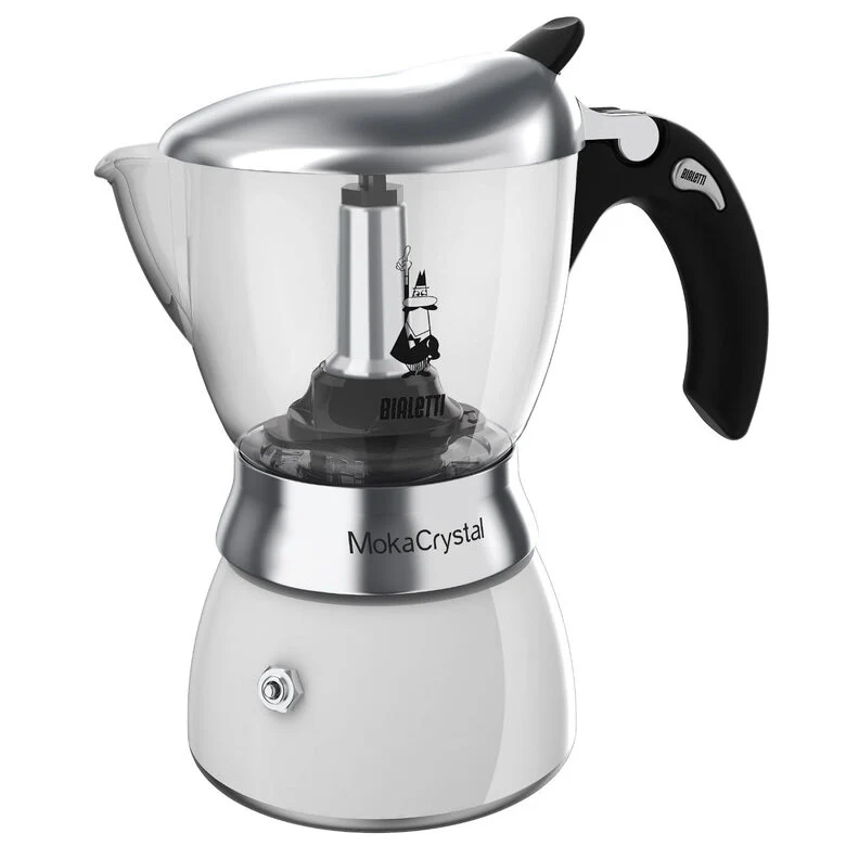 Bialetti Moka crystal Bianco