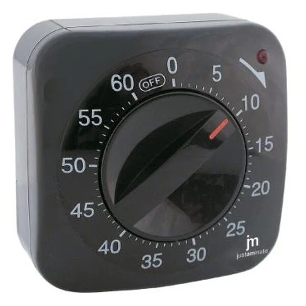 Lowell U-46101 Timer da cucina meccanico Nero