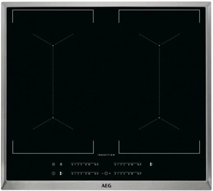 AEG IKE64453XB Nero Da incasso 60 cm Piano cottura a induzione 4 Fornello(i)