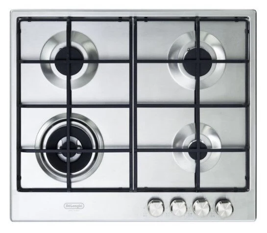 De’Longhi SLF 460 LX piano cottura Acciaio inossidabile Da incasso Gas 4 Fornello(i)