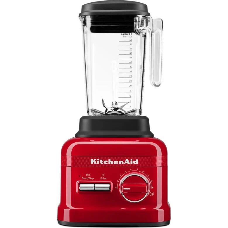KitchenAid 5KSB6060H 2,6 L Frullatore da tavolo Nero, Rosso