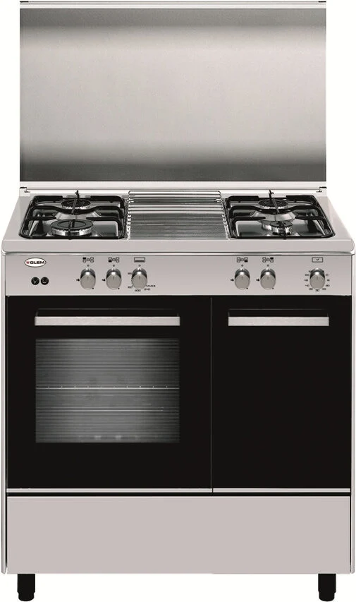 Glem Gas AR85AIF3 cucina Piano cottura Acciaio inossidabile A