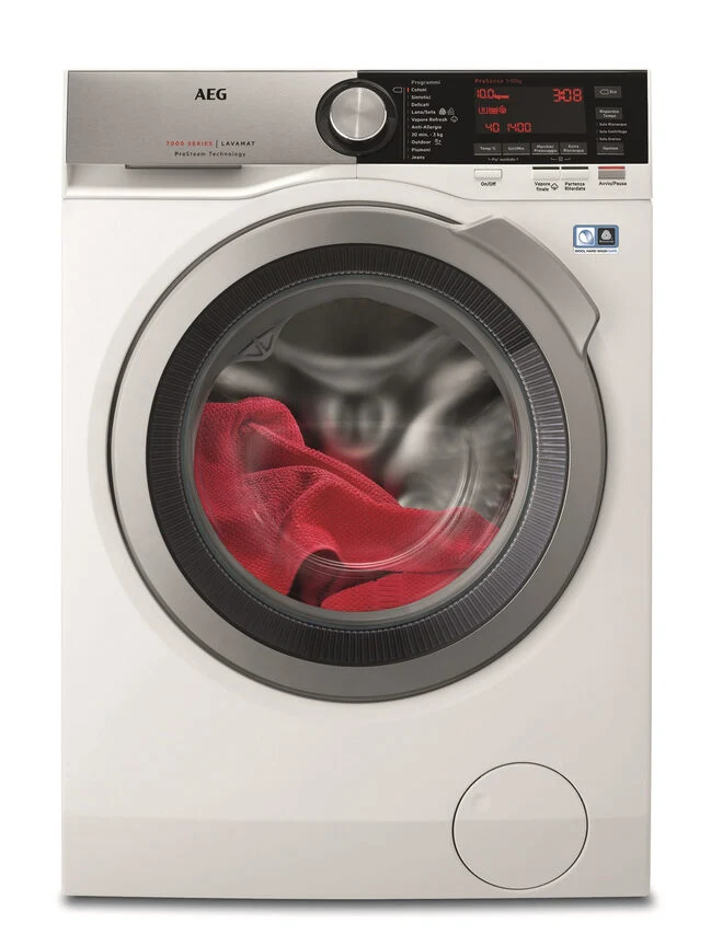AEG L7FEC146 lavatrice Caricamento frontale 10 kg 1400 Giri/min C Grigio, Bianco