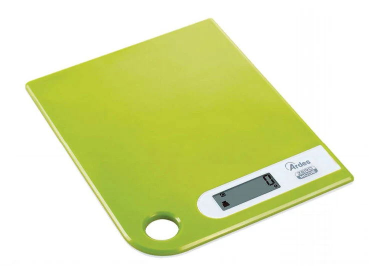 Ardes AR1PA1 Verde Superficie piana Rettangolo Bilancia da cucina elettronica