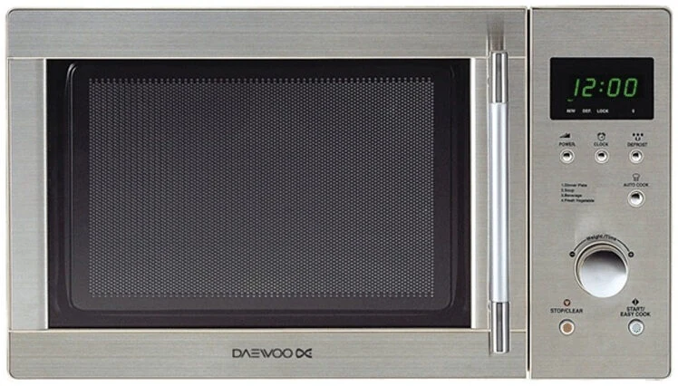 Daewoo KOG-837 RS Superficie piana 23 L 800 W Acciaio inossidabile