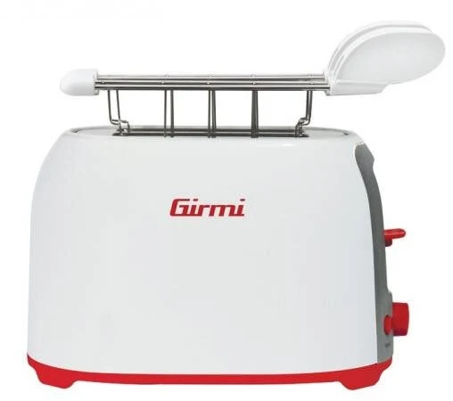Girmi TP10 2 fetta/e 750 W Rosso, Bianco