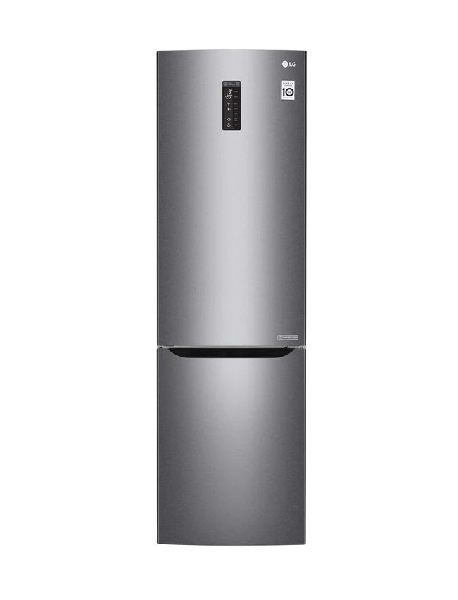 LG GBB60DSMFS frigorifero con congelatore Libera installazione 343 L Grafite, Acciaio inossidabile