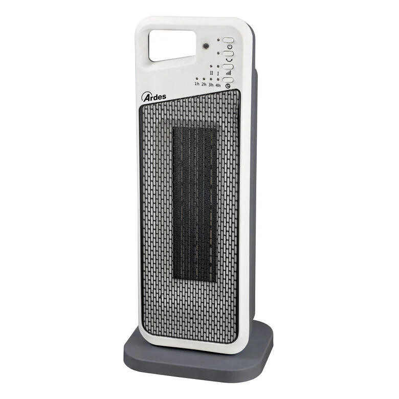 Ardes AR4P12R stufetta elettrica Interno Nero, Bianco 2000 W Riscaldatore ambiente elettrico con ventilatore