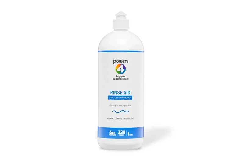 Power Of 4 Dishwasher RINSE AID (1 Litre)-ECO FRIENDLY (330 washes)