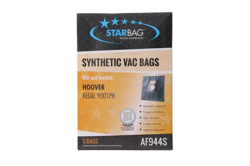 STARBAG HOOVER/SAUBER REGAL 9001PH SYNTHETIC Vacuum BAG(5 Pack)-NON Genuine