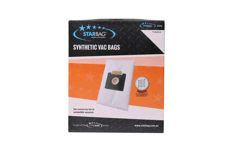 STARBAG WERTHEIM W9000 SYNTHETIC Vacuum BAGS (5 Pack)-NON Genuine