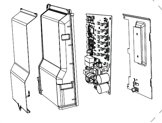 Fisher & Paykel Dishwasher Main PCB & Housing PH9C-DD60DAW8-Genuine