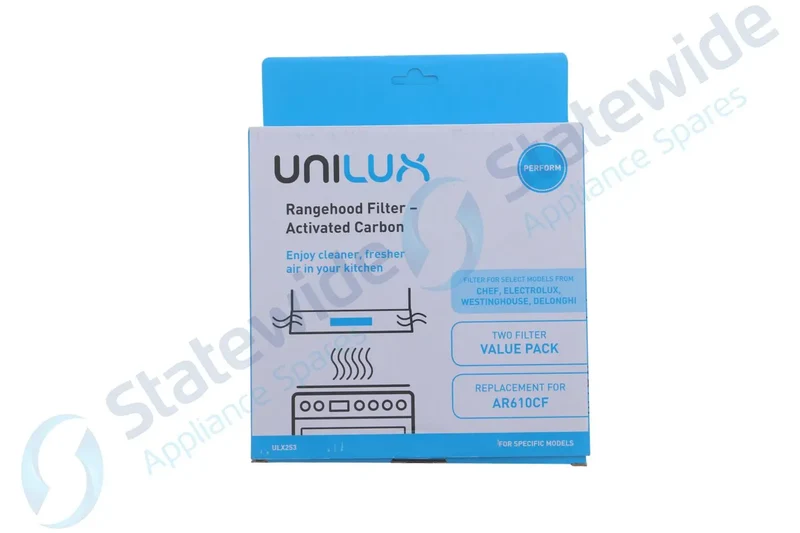 Unilux - ULX253-AEG/Chef/Electrolux/West Rangehood Carbon Filter (2 Pack)