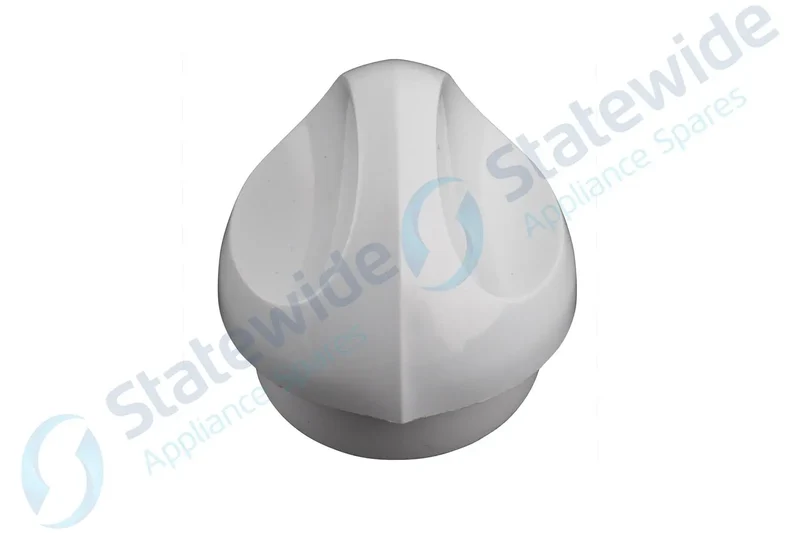 NLA; Simpson/West Stove Knob & Skirt-White