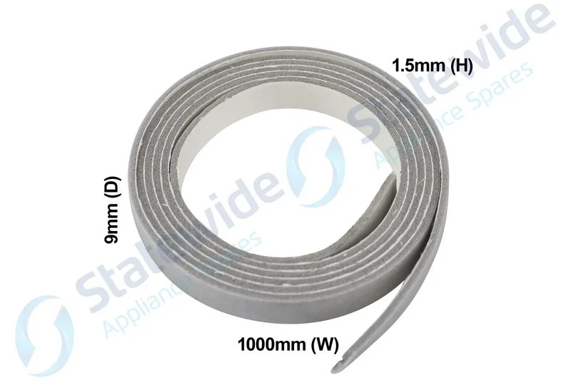 ELECTROLUX Cooktop Seal FOAM TAPE-9mm wide (SOLD PER METER)