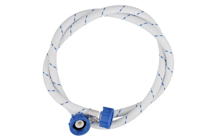 Universal(1.4mt) Washer Water Inlet Hose-Cold Water (BLUE nuts/stripes)