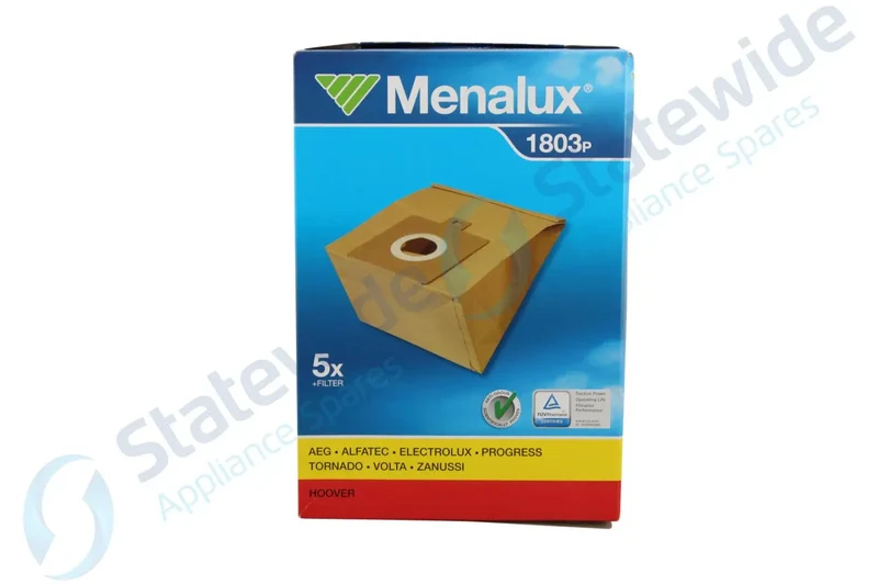 Menalux Hoover Capture-Sprint/Volta Vacuum Paper Bags(5 Pack)