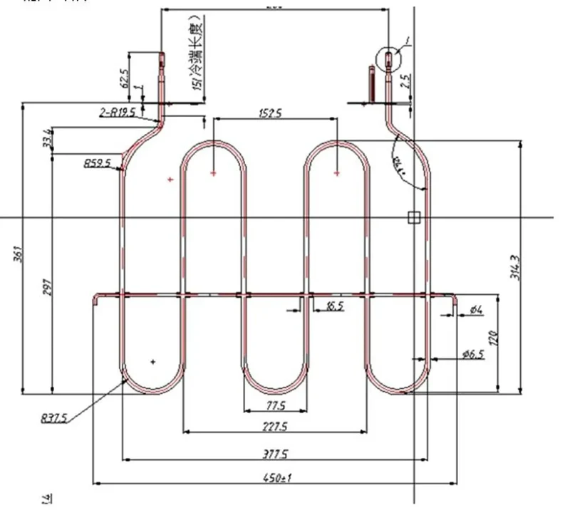 Belling Oven Top Grill Element - BFS54DOCG