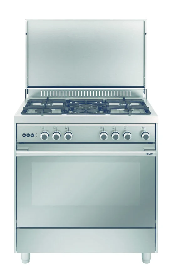 Glem Gas Matrix M855VIC Piano cottura Acciaio inossidabile