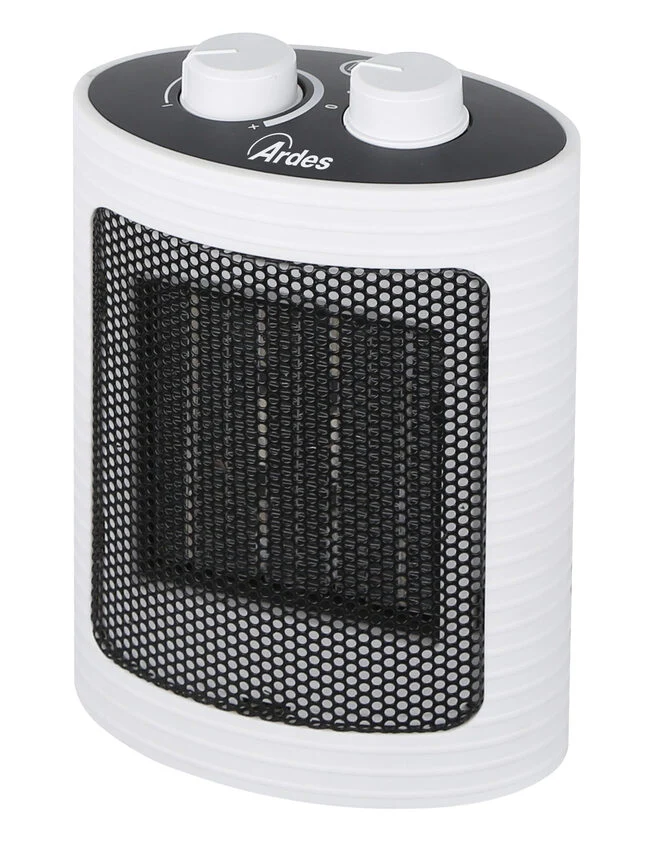 Ardes 4P07W stufetta elettrica Interno Nero, Bianco 1500 W Riscaldatore ambiente elettrico con ventilatore