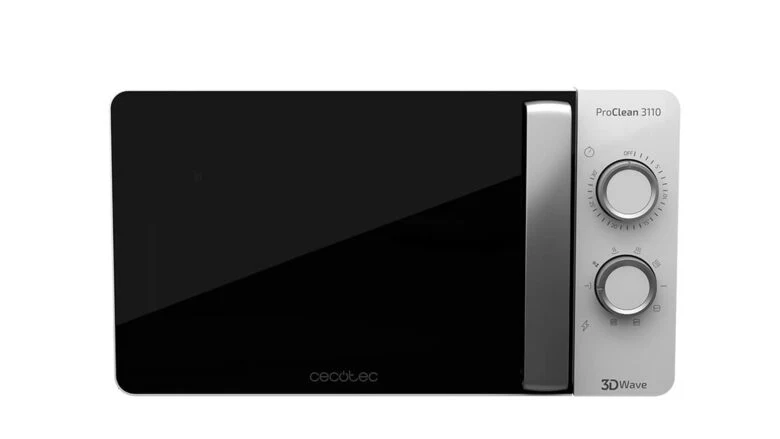 Cecotec 01523 forno a microonde Superficie piana Microonde combinato 20 L 700 W Nero, Bianco