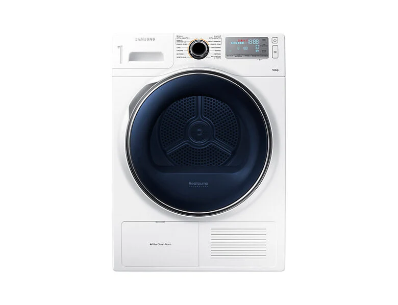Samsung DV90H8000HW/ET asciugatrice Libera installazione Caricamento frontale 9 kg A++ Bianco