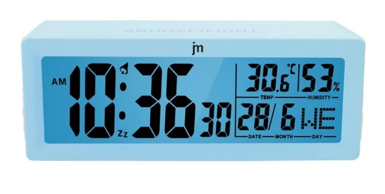 Lowell JD9034-CF Sveglia al quarzo Blu