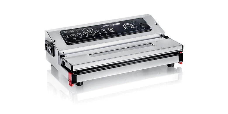 Magic Vac Jumbo 30 Premium macchina per sottovuoto -0,83 mbar Nero, Acciaio inossidabile