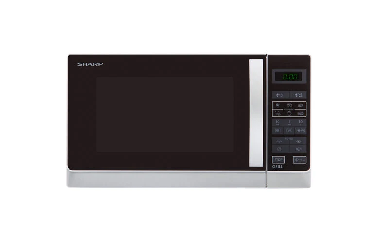 Sharp Home Appliances R742INW forno a microonde Superficie piana Microonde combinato 25 L 900 W Argento